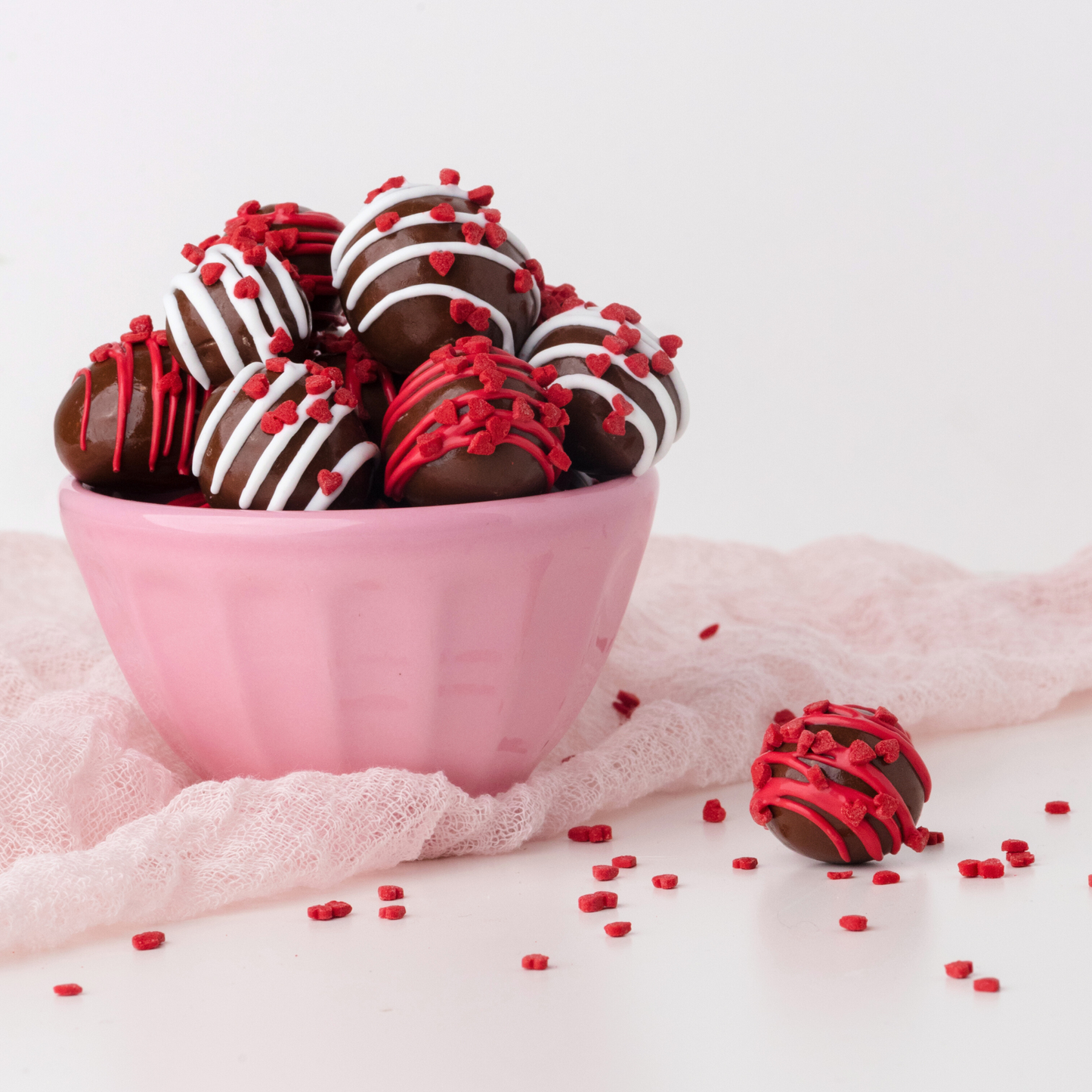 Mini Heart Sprinkles