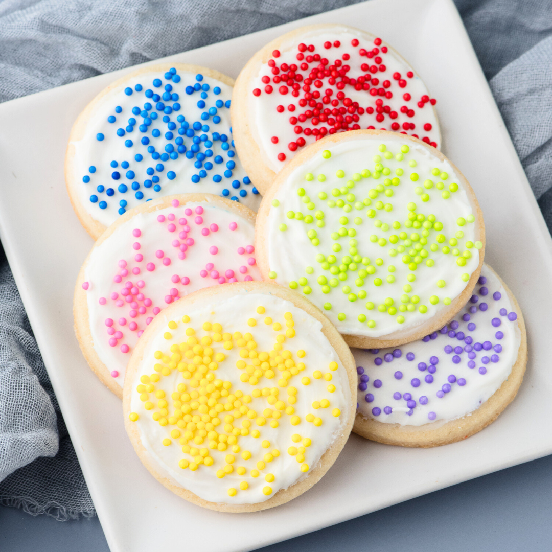 Rainbow Nonpareils Sprinkle Jar - 6 Cell