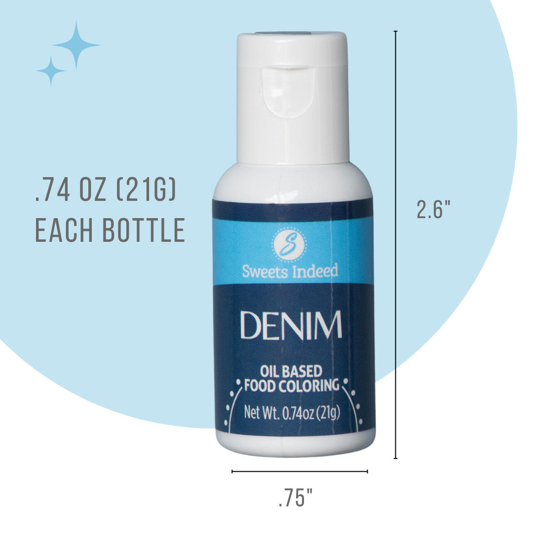 Denim - Oil Food Color (0.74 fl oz)
