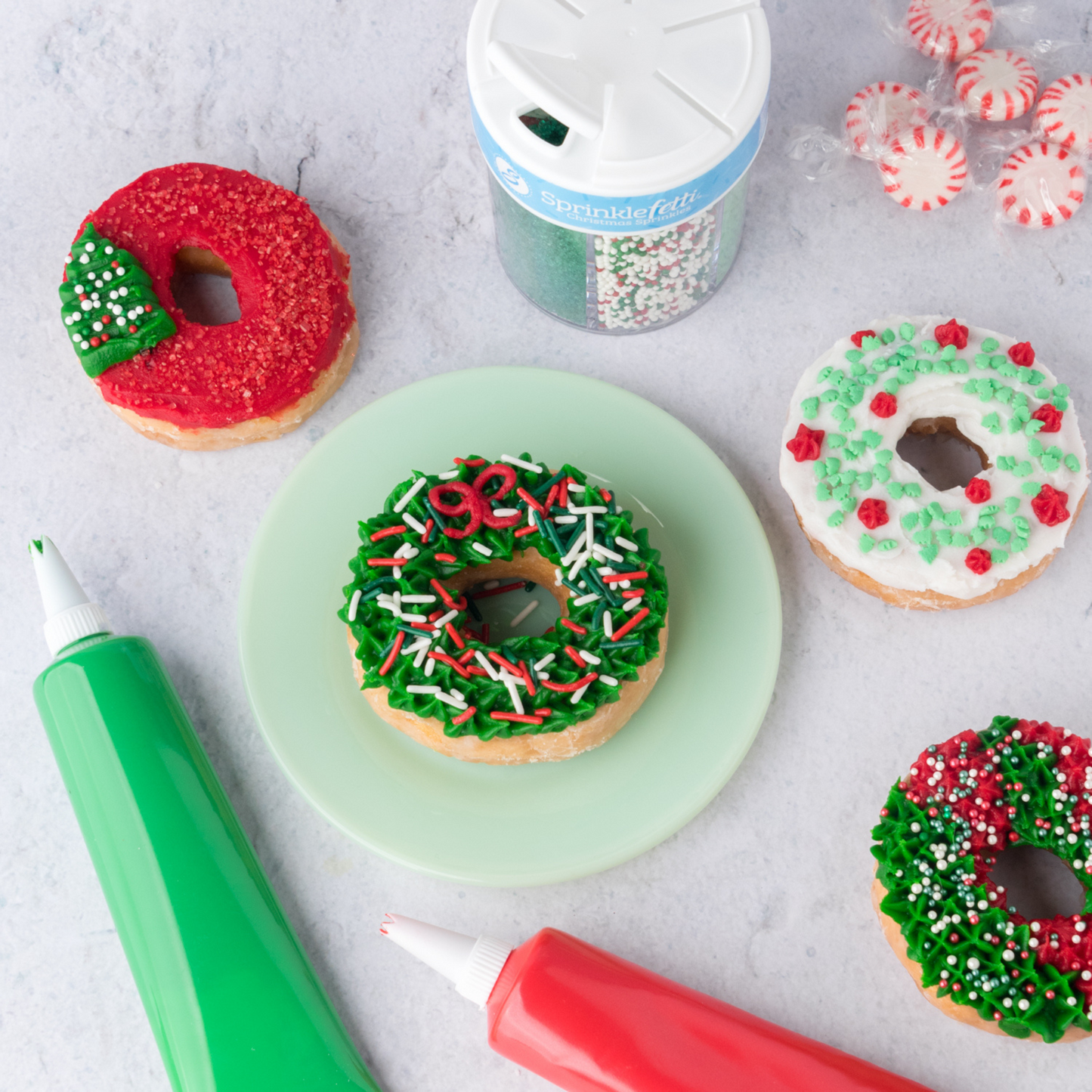 Christmas Sprinkle Jar - 6 Cell