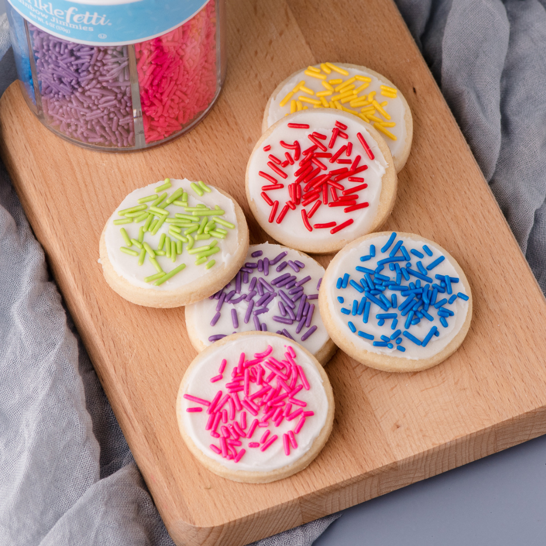 Rainbow Jimmies Sprinkle Jar - 6 Cell