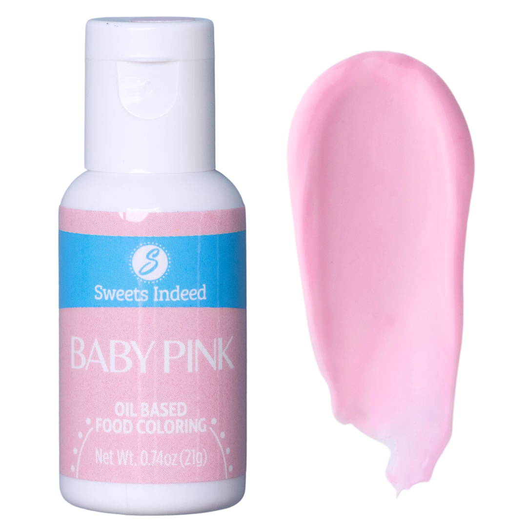 Sweets Indeed Oil Food Color Baby Pink (0.74 fl oz)