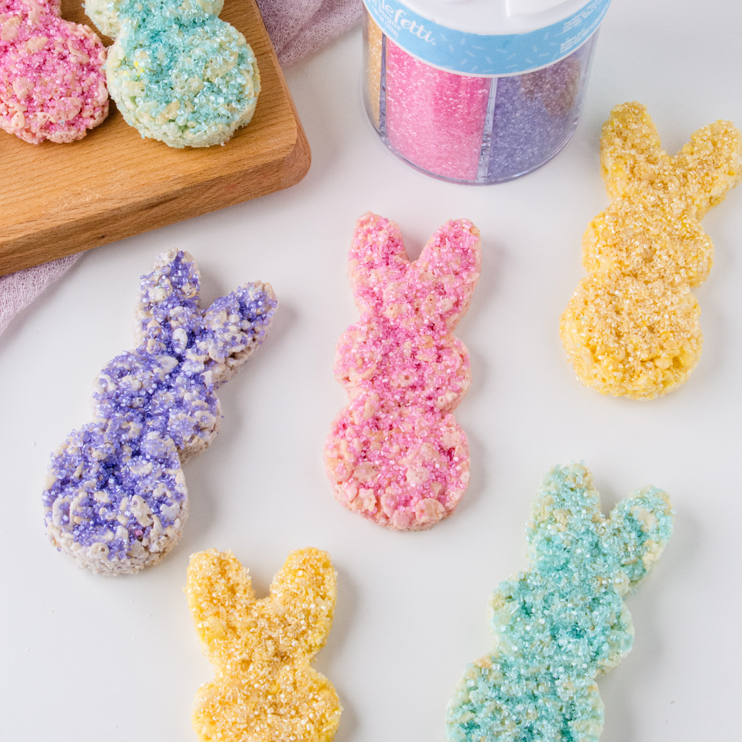 Pastel Sprinkle Jar - 6 Cell