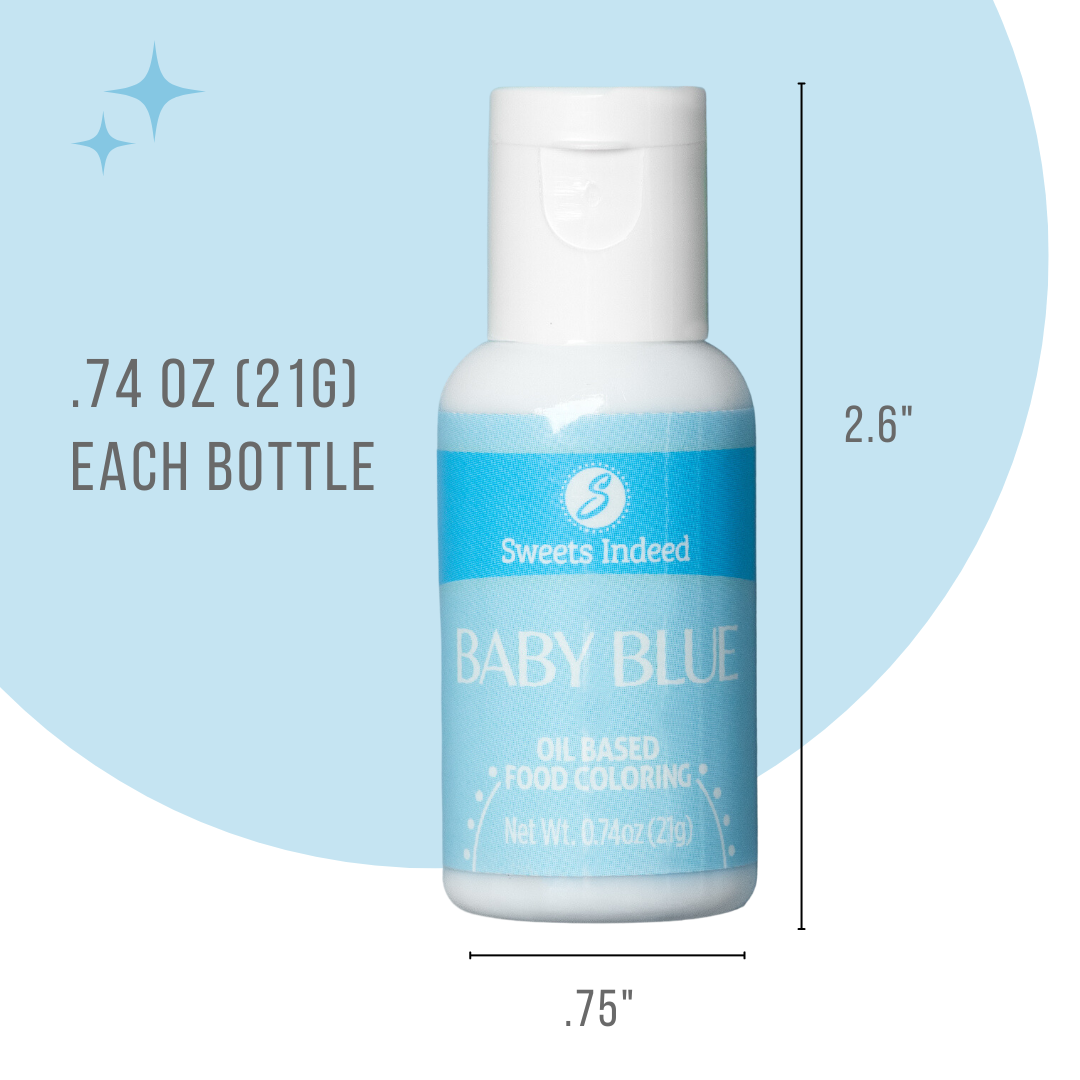 Baby Blue - Oil Food Color (0.74 fl oz)