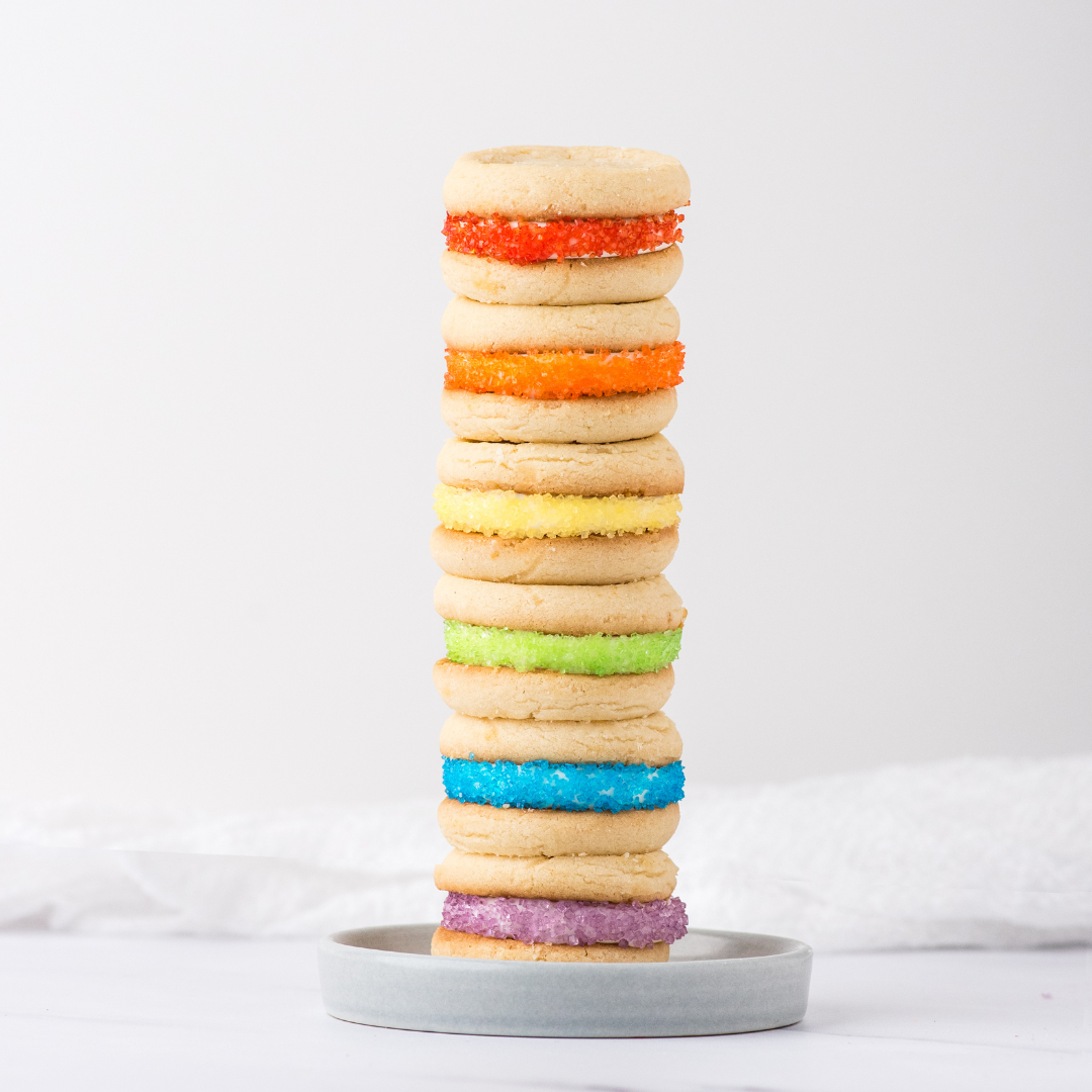 Rainbow Sugar Sprinkle Jar - 6 Cell