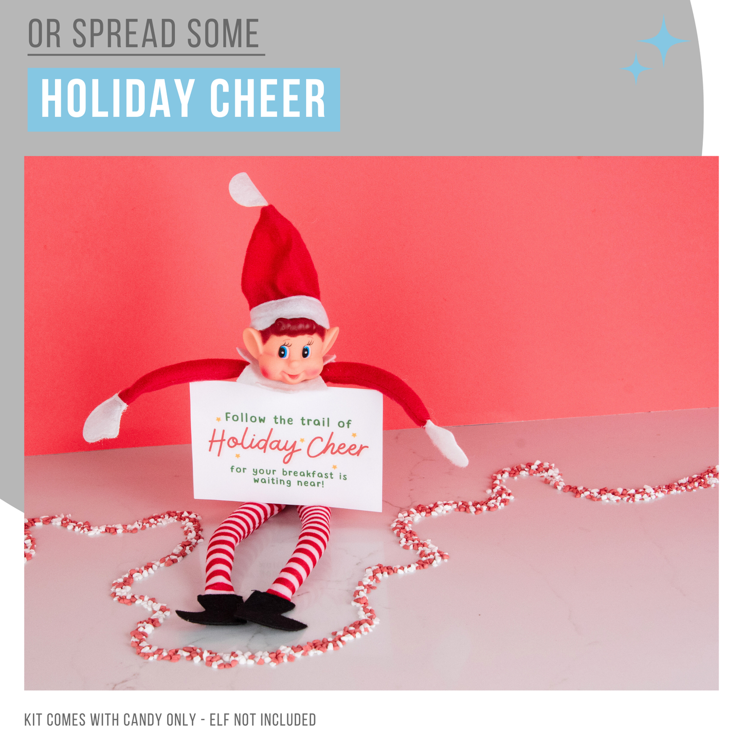 Sweets Indeed Elf 4 Pack Stocking Stuffer