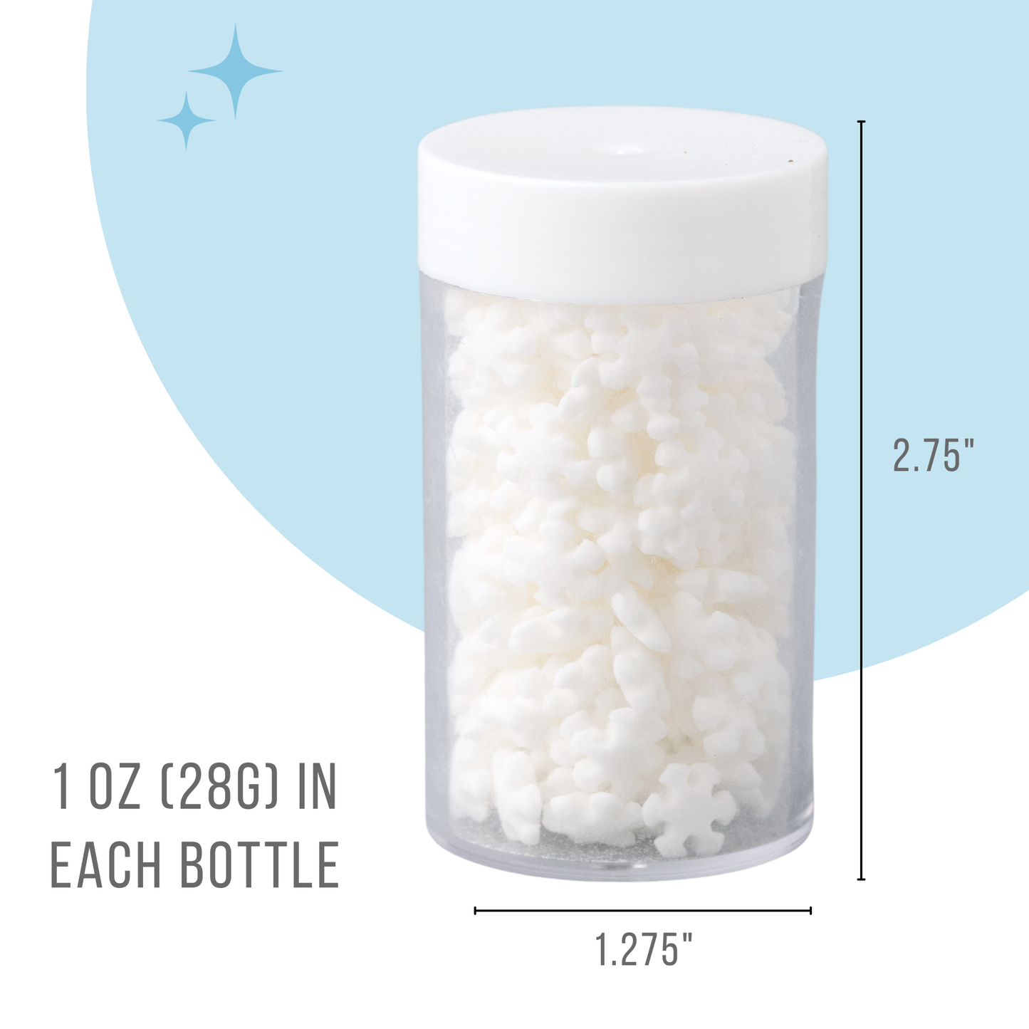 Sweets Indeed Dye-Free Holiday Sprinkle 4-Pack – 3.35 oz