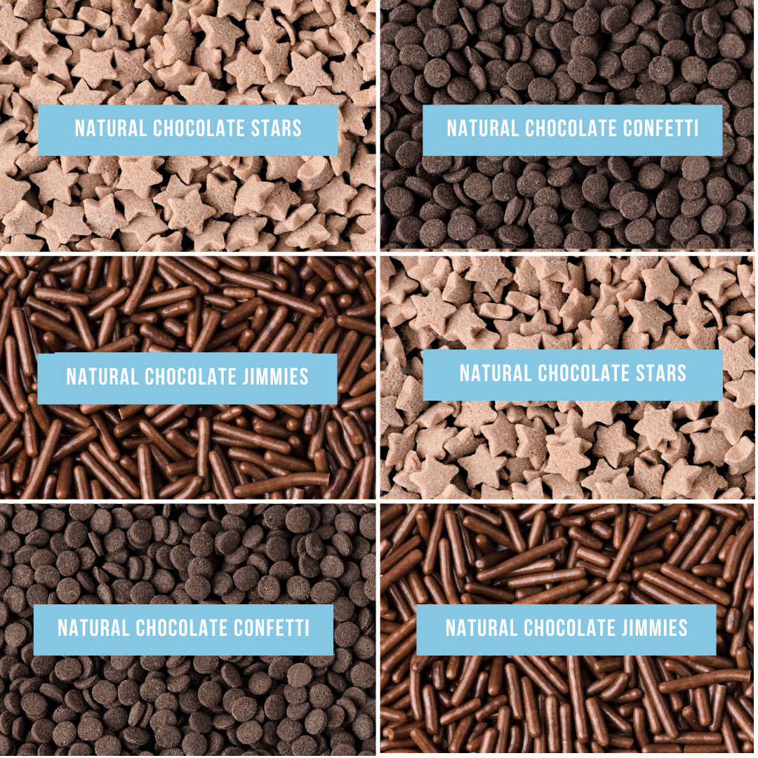 Chocolate Sprinkle Jar - 6 Cell - 2.75 ounces