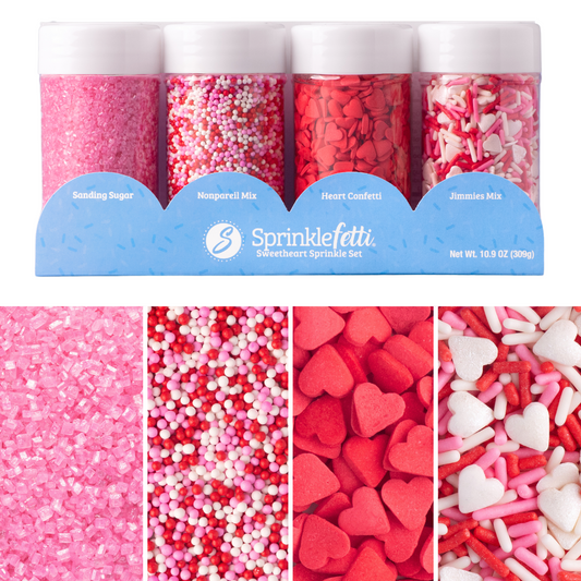 Sweetheart Sprinkles 4 Pack