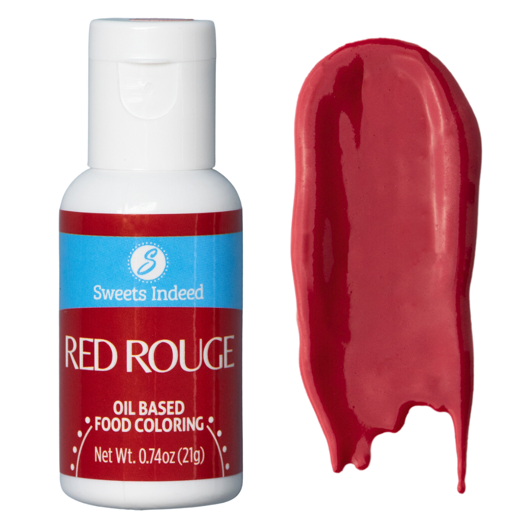 Oil Food Color Red Rouge (0.74 fl oz)