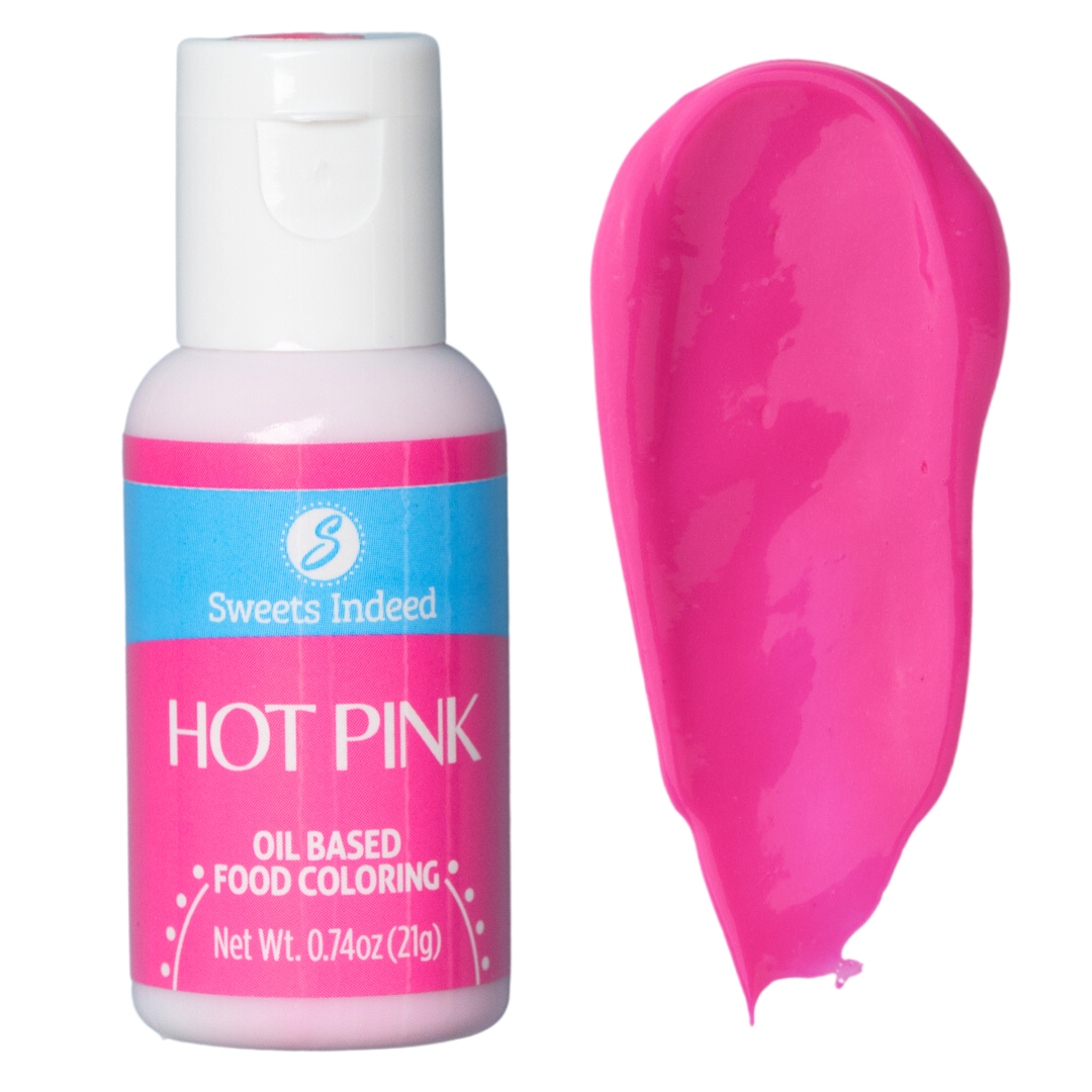 Hot Pink - Oil Food Color (0.74 fl oz)