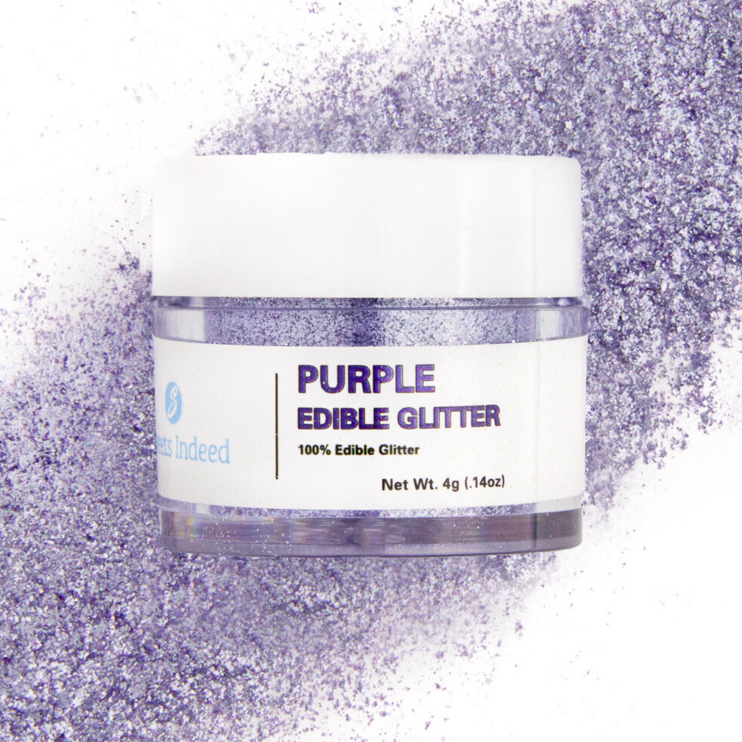 Purple Edible Glitter 4g – Sweets Indeed
