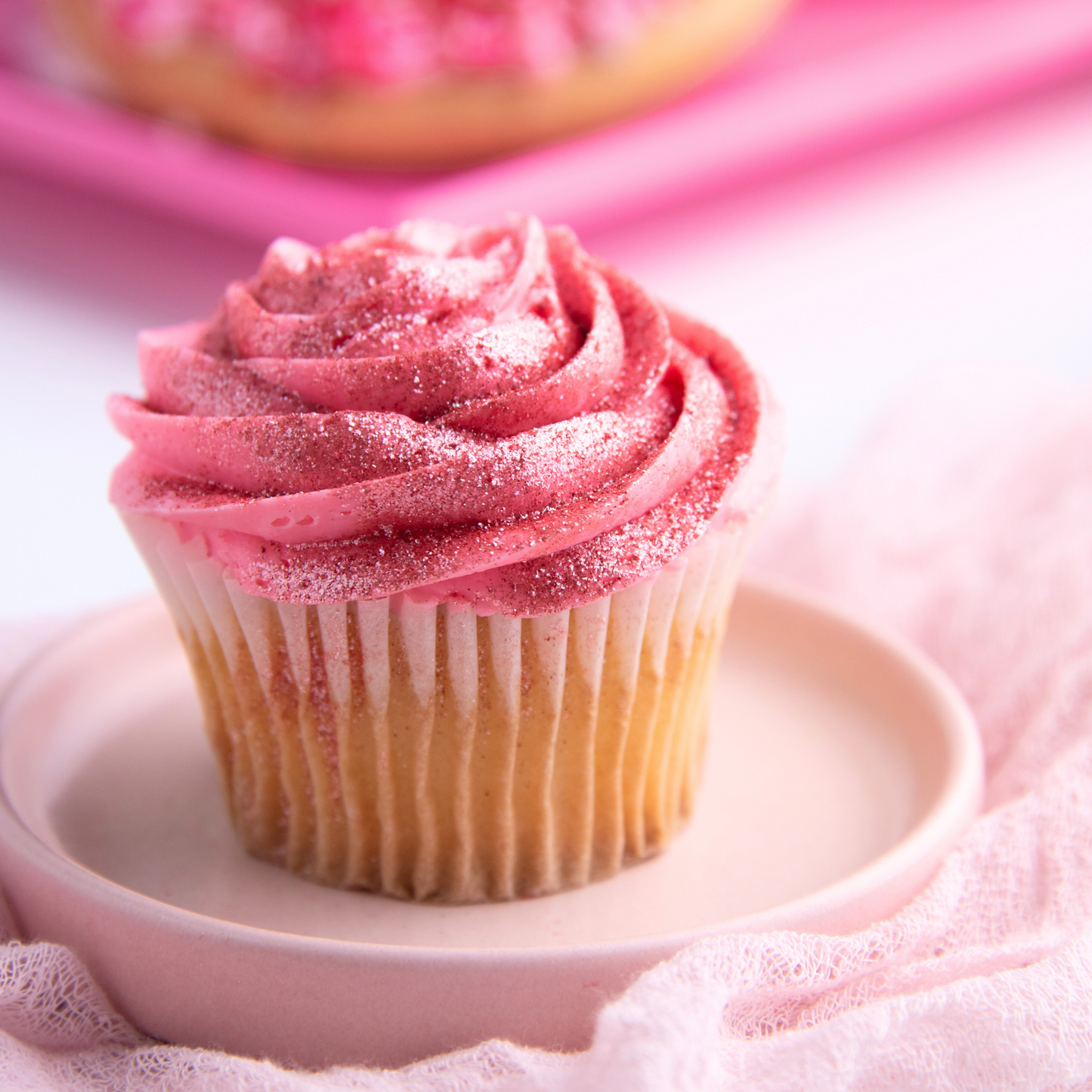 Edible Glitter 3 Pack - Pink, Red and Gold
