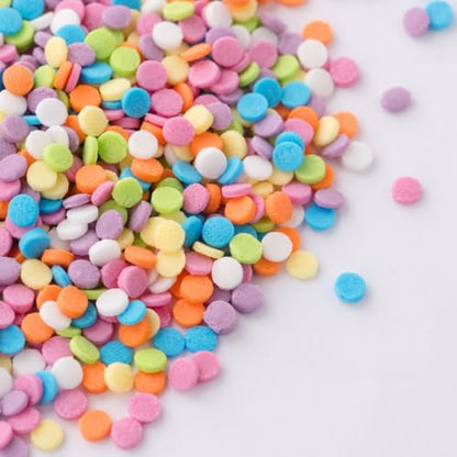 Sweets Indeed Sprinkles, Edible Sprinkle Mix, Perfect for Cake Decorations, Baking, Ice Cream, Cookies, Cupcake Topper, 6 ounces (Pretty in Pink)