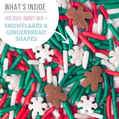 Sweets Indeed Sprinkles Bulk 10 ounce Edible Sprinkle Mix Perfect for Cake Decorations Baking Ice Cream Cookies Cupcake Topper