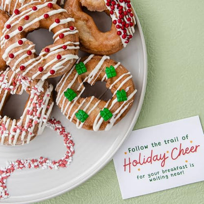 Sweets Indeed Holiday Elf Candy Topper 4-Pack – Crumblefetti Candy Toppings for Ice Cream, Cupcakes, Hot Cocoa & Cookies | Fun Holiday Elf Treat for Christmas Baking, Gifts & Stocking Stuffers