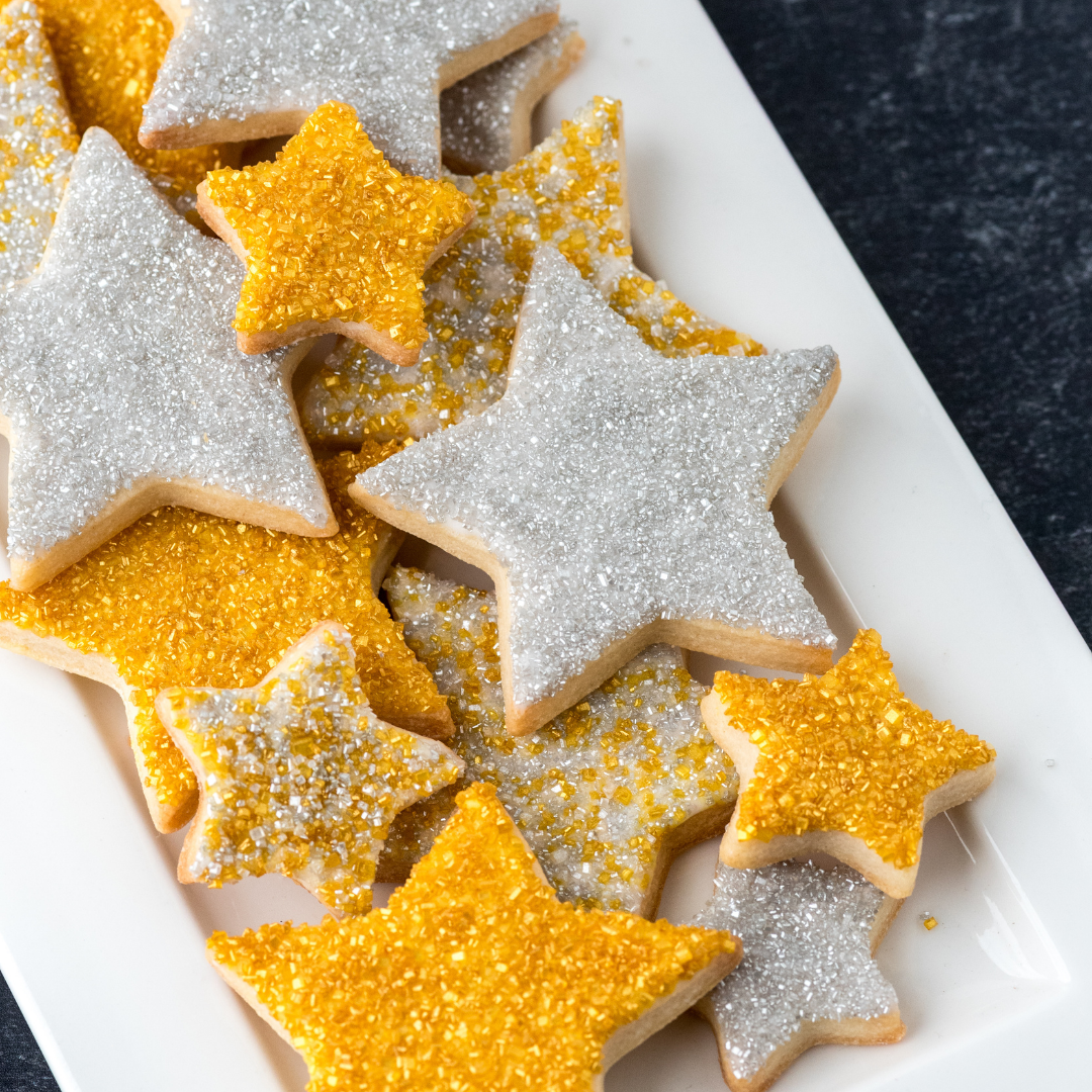 Sweets Indeed Metallic Sugar Sprinkle 4 Pack - 4.52 ounces