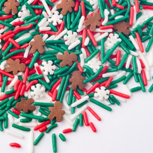 Sweets Indeed Sprinkles Bulk 10 ounce Edible Sprinkle Mix Perfect for Cake Decorations Baking Ice Cream Cookies Cupcake Topper