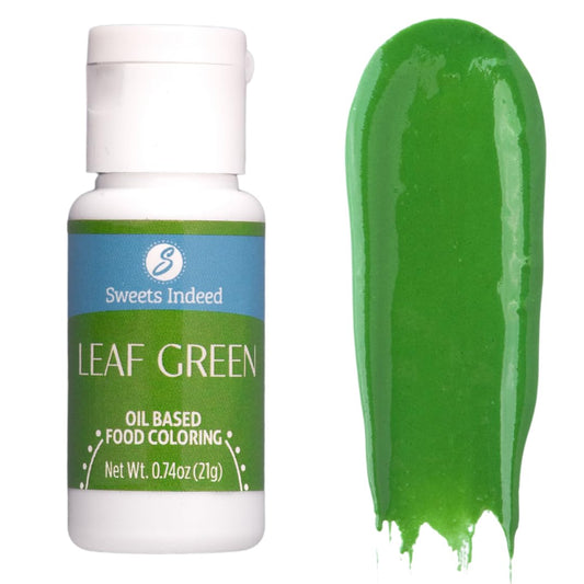 Sweets Indeed Oil Based Food Coloring, Perfect for Chocolate Easter Cake Decorating, Baking, Candy Melts, Frosting, Edible Food Dye, 0.74 fl oz (Leaf)