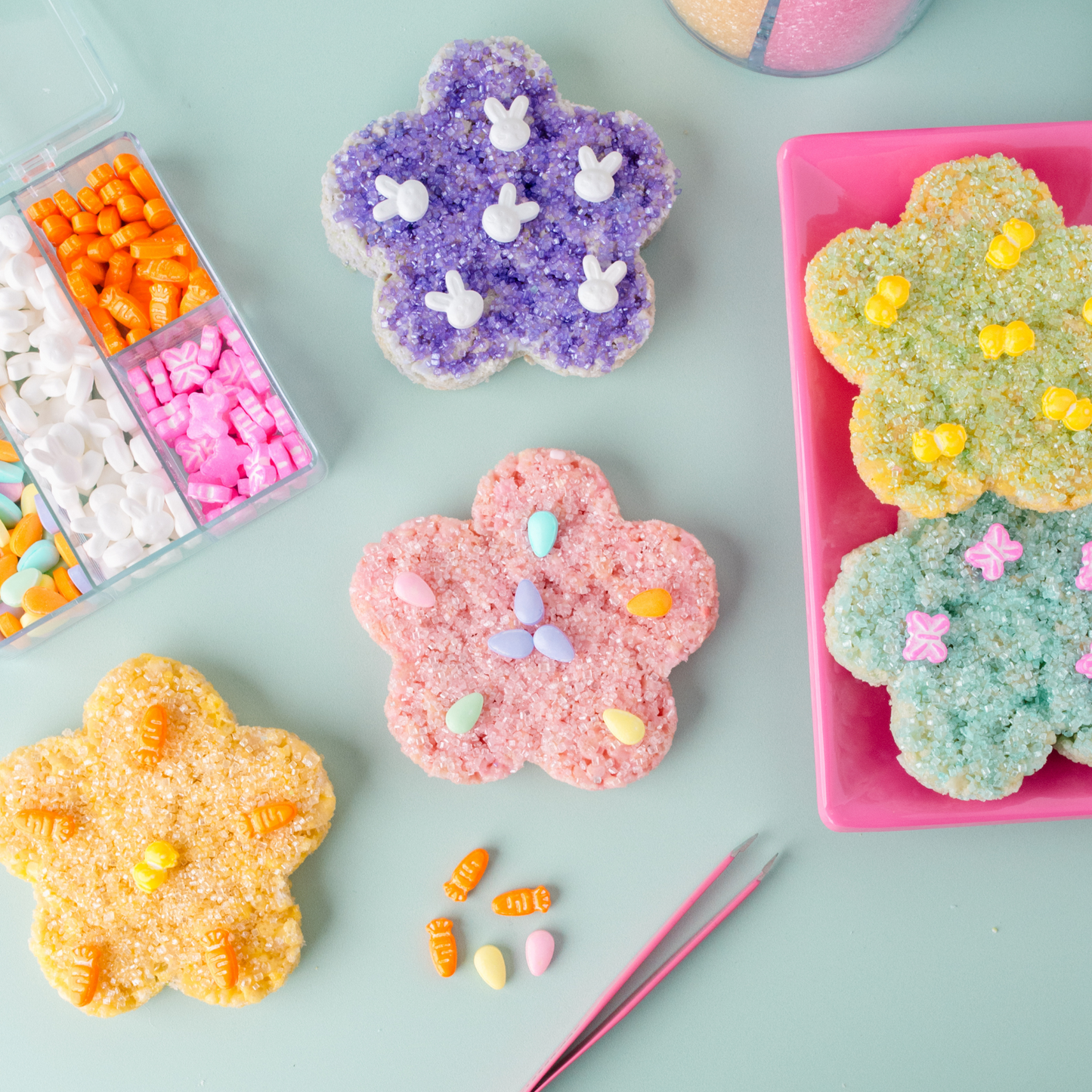 Spring Candy Sprinkles Tackle Box