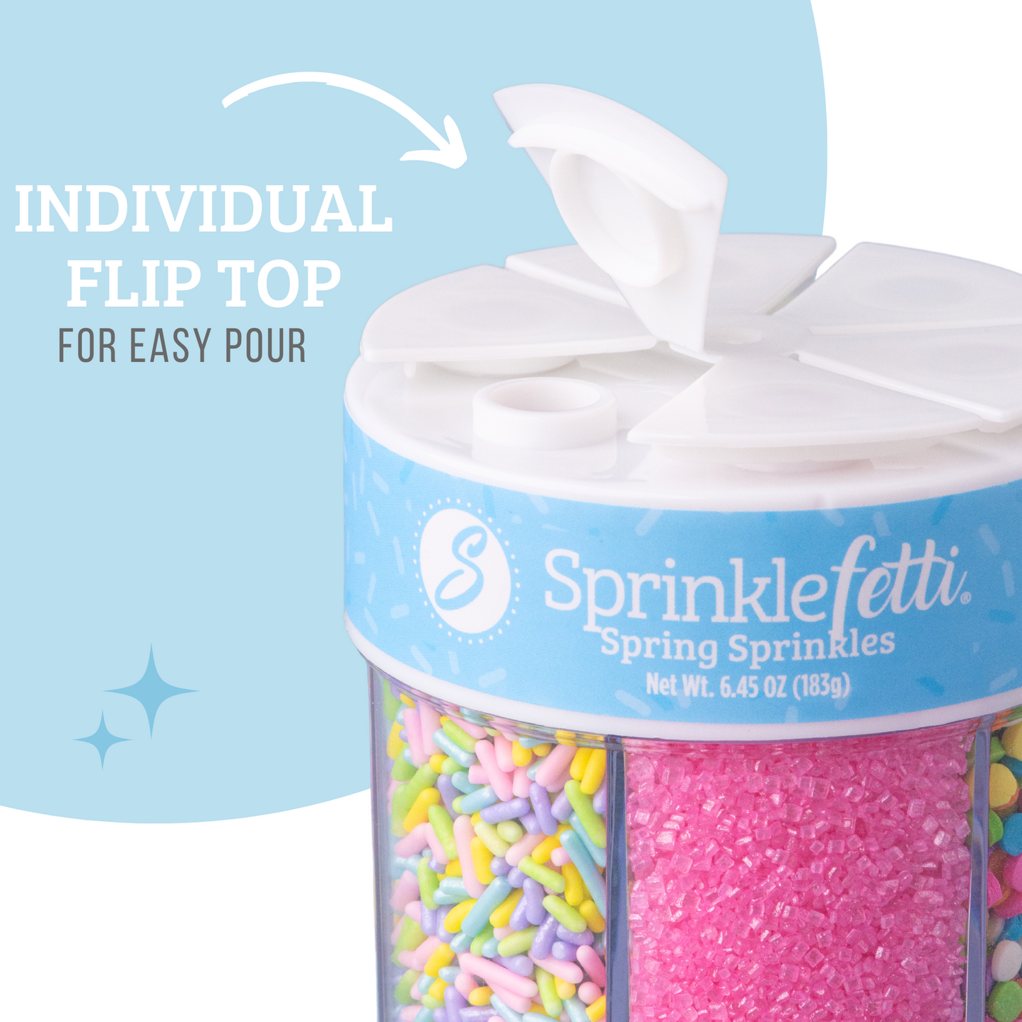 Spring Sprinkle Jar - 6 Cell