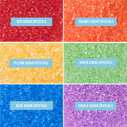 Rainbow Sugar Sprinkle Jar | 6 Cell