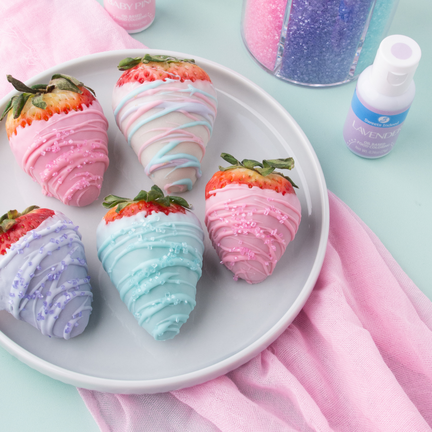 Pastel Sugar Sprinkle Jar | 6 Cell