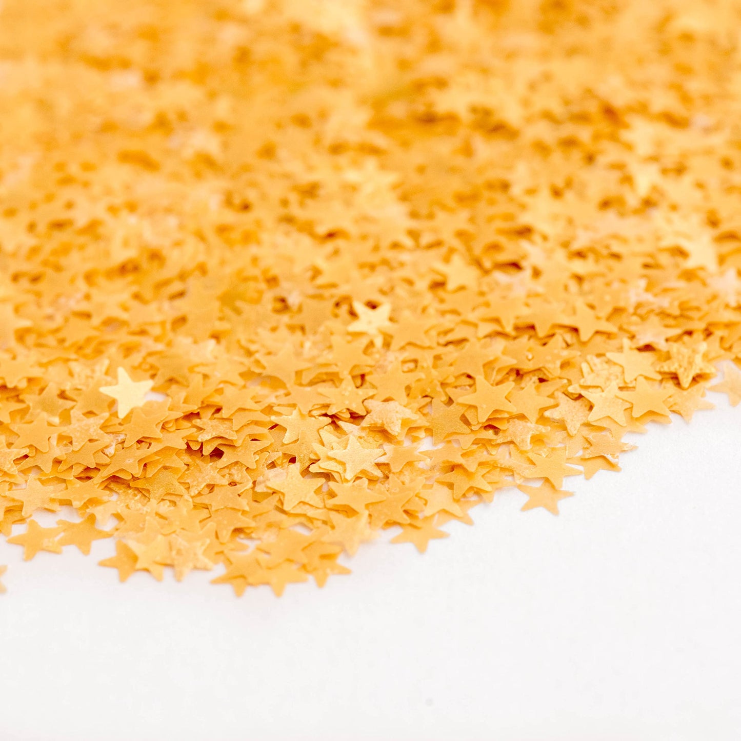 Sweets Indeed, Edible Glitter, Perfect for Drinks, Cocktails, Beverages & Cake Decorating, Dessert Cake Topper, Gift, 1 gram (Gold Edible Stars)