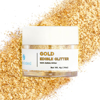 Sweets Indeed Edible Glitter, Perfect for Drinks, Cocktails, Beverages & Cake Decorating, Dessert Cake Topper, 4 grams, 3 Pack (Sweetheart)