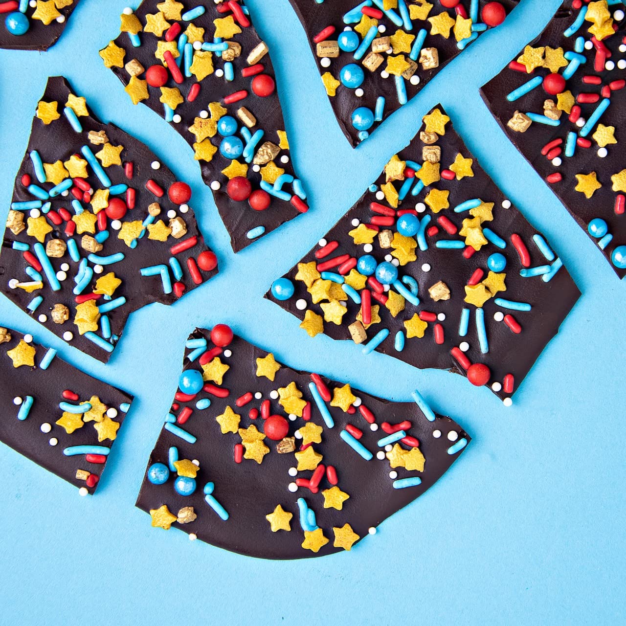Sweets Indeed Sprinkles, Edible Sprinkle Mix, Perfect for Cake Decorations, Baking, Ice Cream, Cookies, Cupcake Topper, 4 ounces (Marvelous)