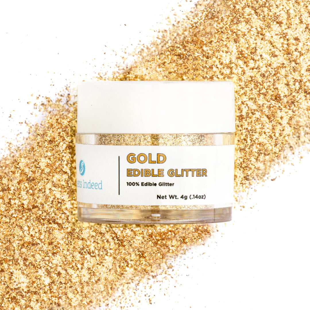 Gold Edible Glitter 4g
