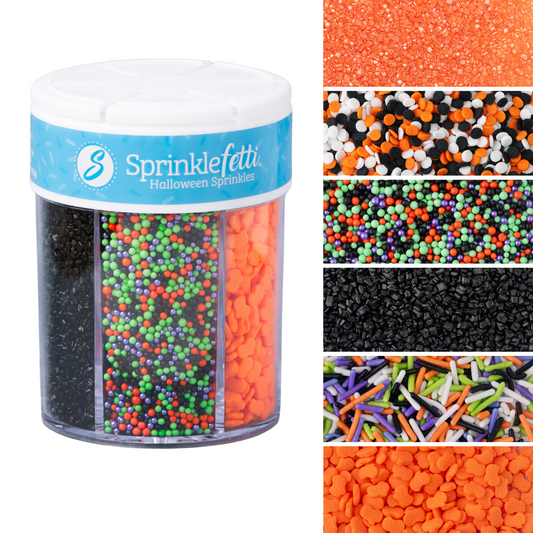 Halloween Sprinkle Jar - 6 Cell