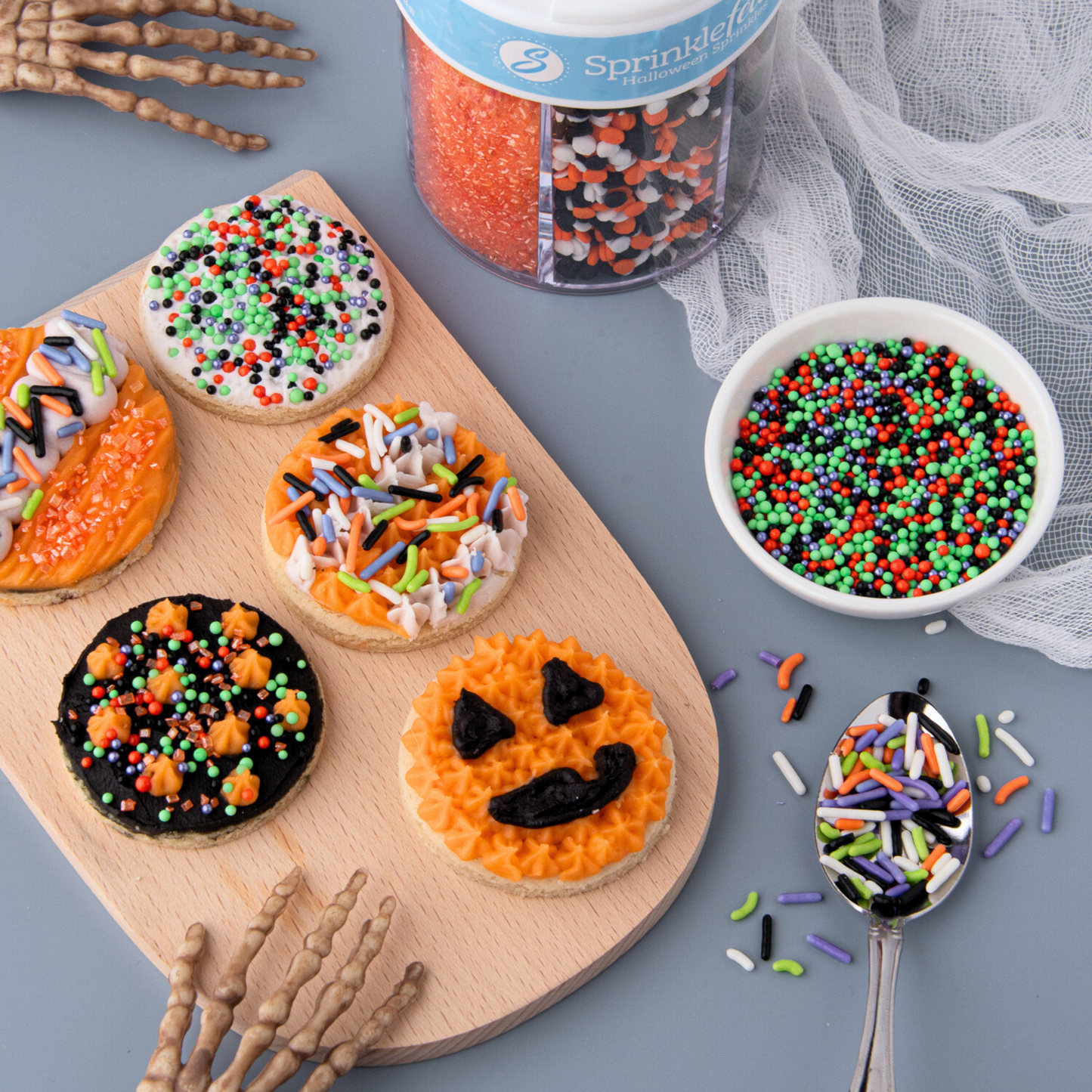 Halloween Sprinkle Jar - 6 Cell