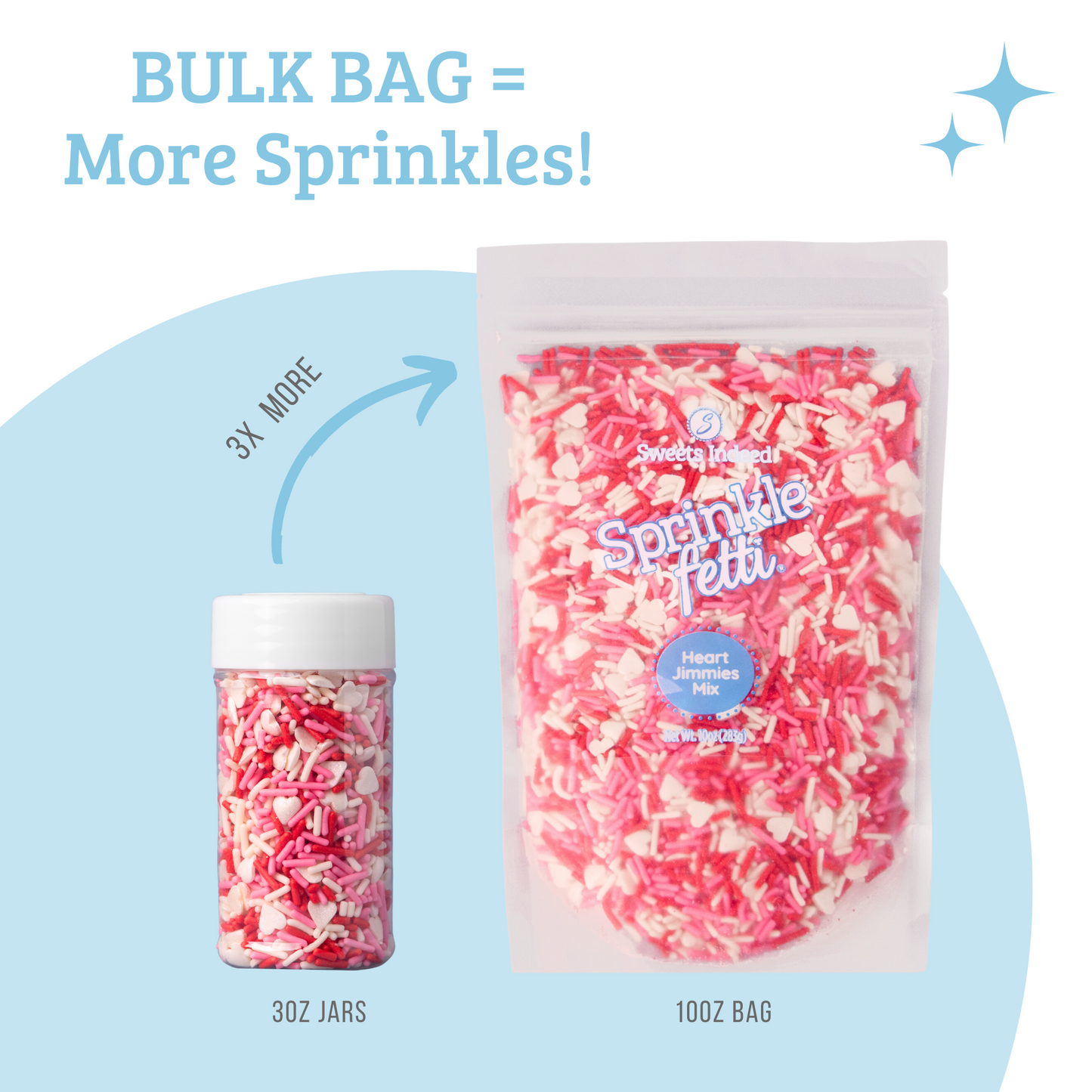 Sweetheart Sprinklefetti Mix