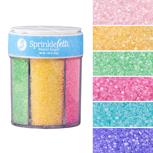 Pastel Sprinkle Jar - 6 Cell