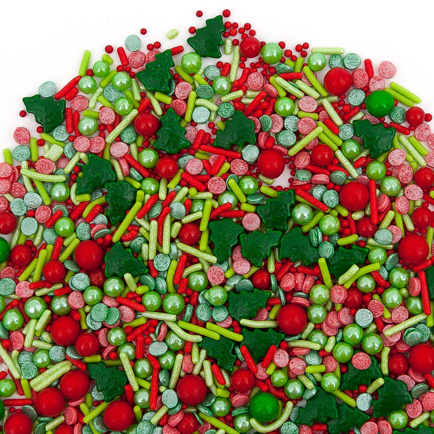 Christmas Tree Sprinklefetti 4oz Jar